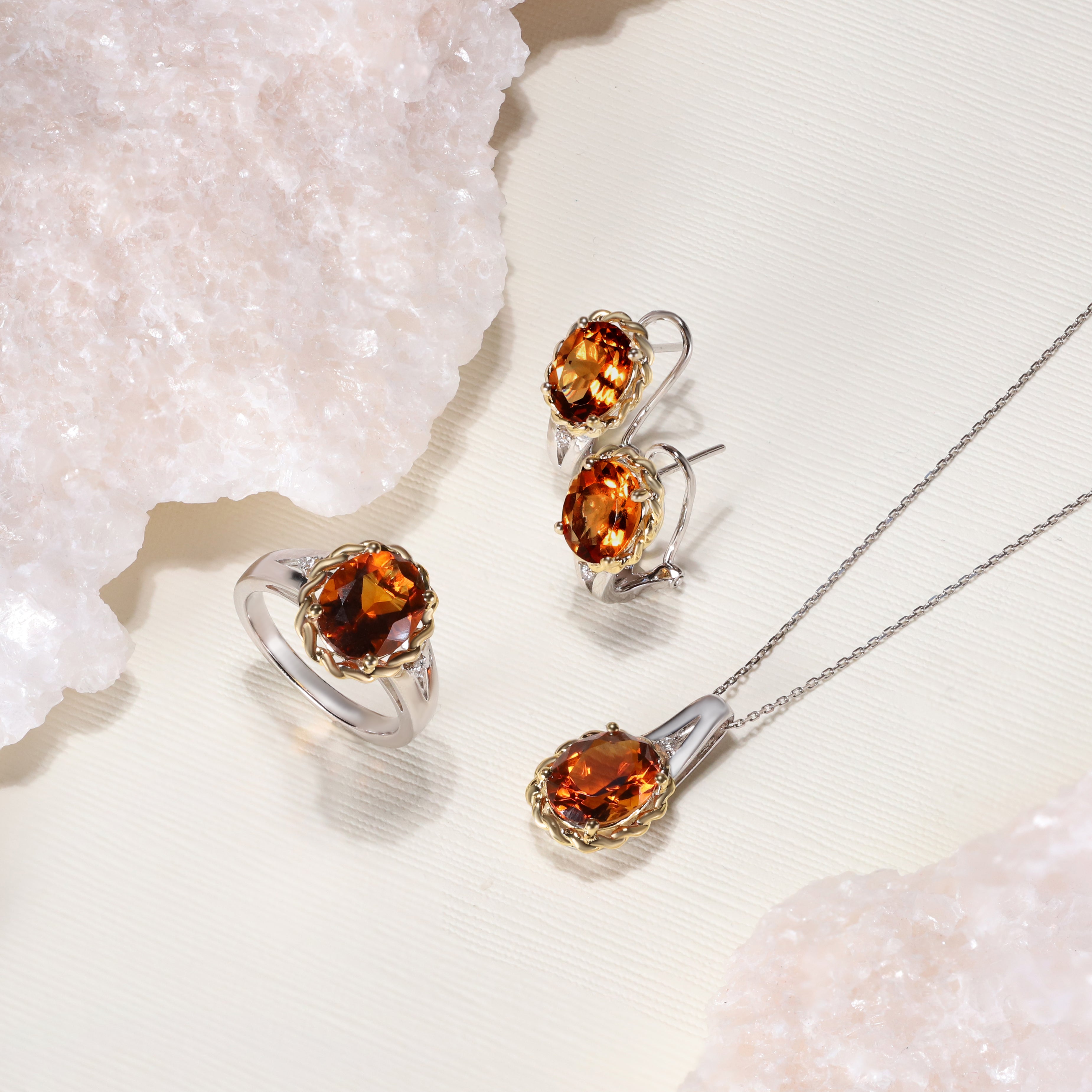 Citrine Trio Set