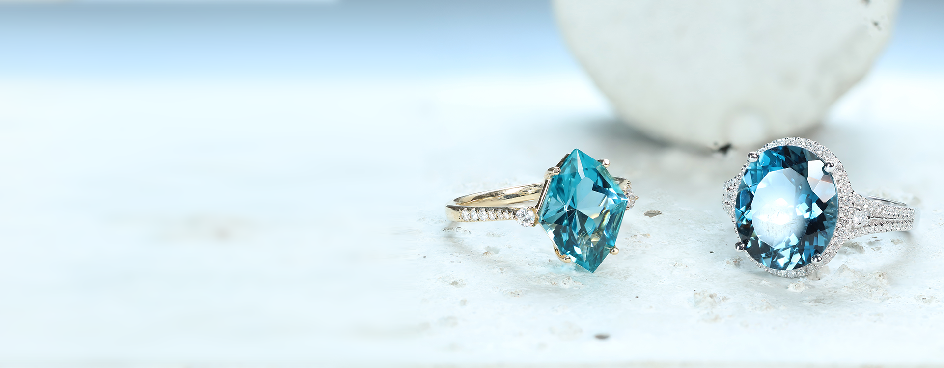 London Blue Topaz Rings
