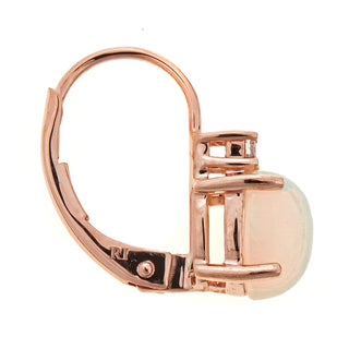 Eleanor 10K Rose Gold Oval-Cut Opal Earring