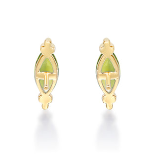 Wren 10K Yellow Gold Marquise-Cut Manchurian Peridot Earring
