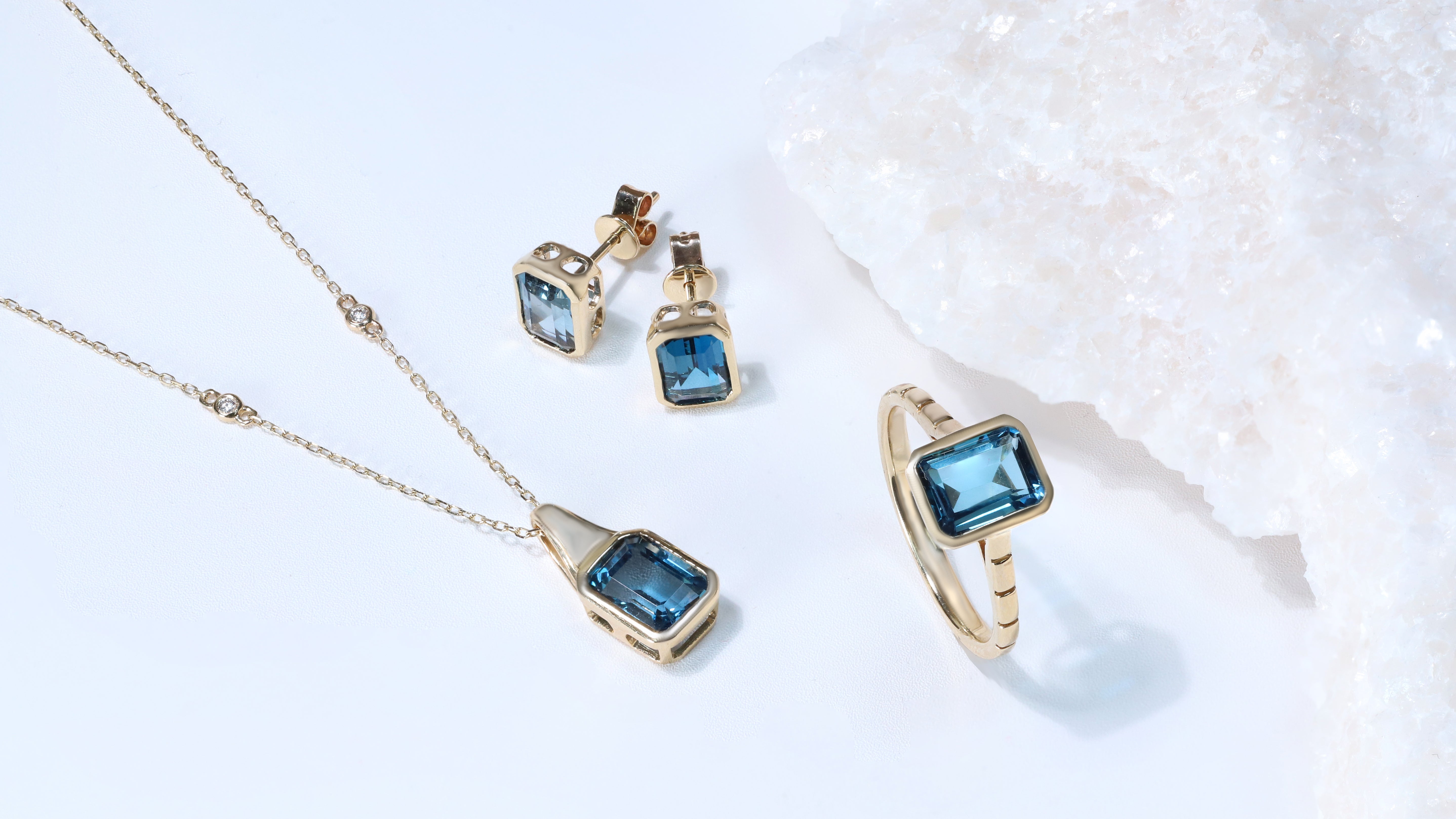 Cool, Calm and Captivating : The London Blue Topaz Collection