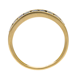 Tera 14K Yellow Gold Princess-Cut Zambian Emerald Ring